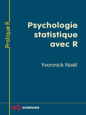 cover image of Psychologie statistique avec R